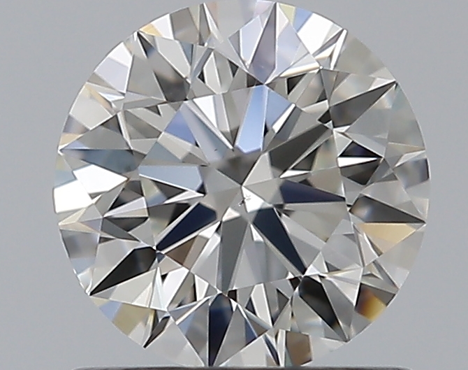 0.83 CaratH-VS2 EX Cut Round Diamond