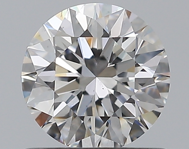 0.71 CaratE-VS2 EX Cut Round Diamond