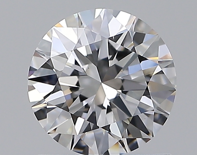 1 CaratE-VS1 EX Cut Round Diamond
