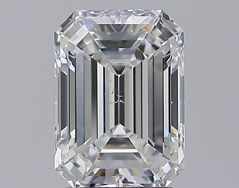 2 CaratE-SI1 - Cut Emerald Diamond