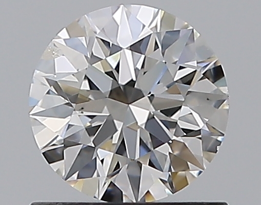 0.8 CaratF-SI2 EX Cut Round Diamond