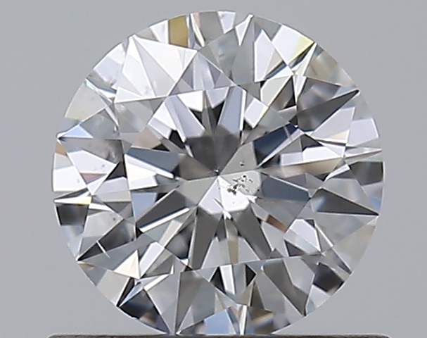 0.63 CaratE-SI1 EX Cut Round Diamond
