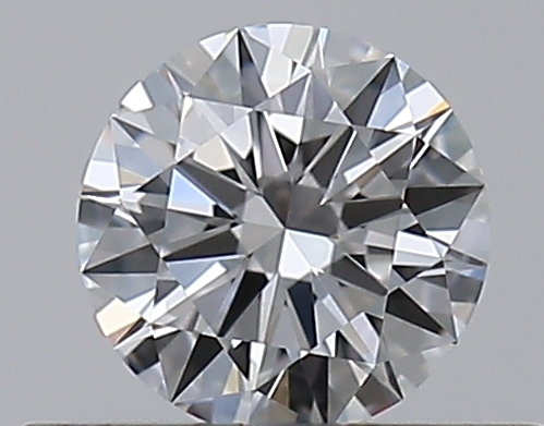 0.33 CaratE-VVS1 EX Cut Round Diamond