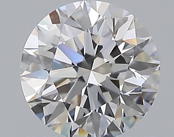 0.61 CaratE-VVS2 EX Cut Round Diamond