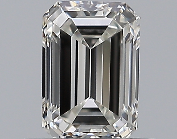 0.41 CaratH-VVS2 - Cut Emerald Diamond