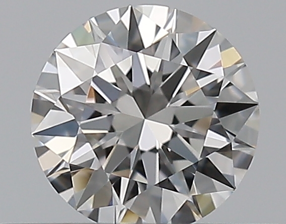 0.33 CaratF-VS1 EX Cut Round Diamond