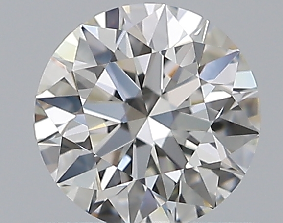 0.53 CaratH-VVS1 EX Cut Round Diamond
