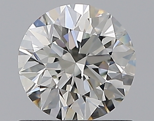 0.81 CaratI-SI1 EX Cut Round Diamond