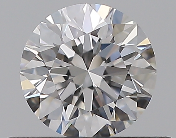 0.43 CaratE-VVS1 EX Cut Round Diamond