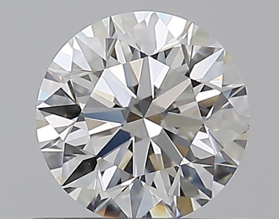 0.58 CaratG-VS2 EX Cut Round Diamond