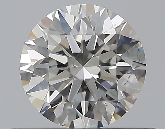 0.47 CaratI-VS2 EX Cut Round Diamond