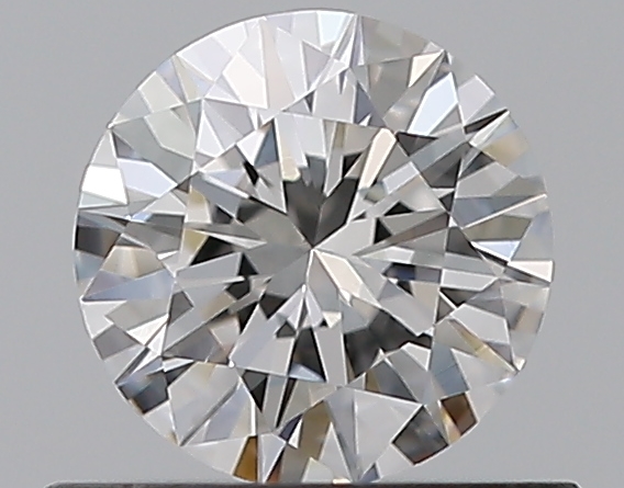 0.53 CaratF-VS1 EX Cut Round Diamond