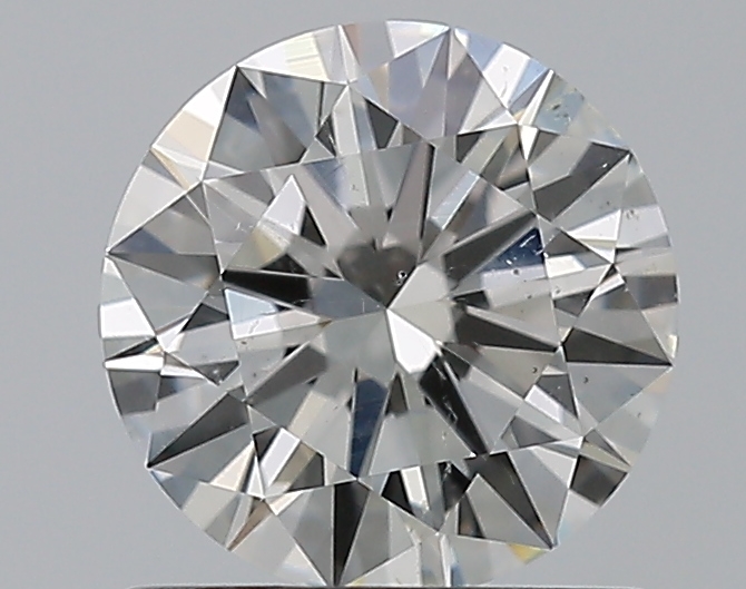 1 CaratH-SI2 EX Cut Round Diamond