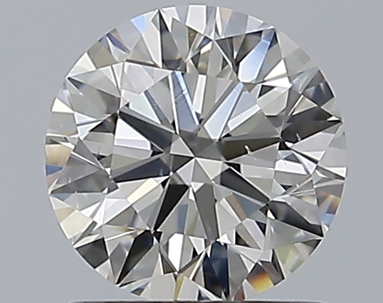 1 CaratJ-SI1 EX Cut Round Diamond