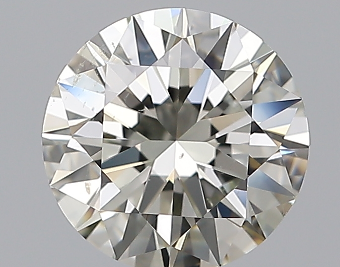 2.01 CaratL-SI2 EX Cut Round Diamond