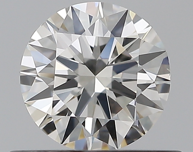 0.5 CaratG-VS2 EX Cut Round Diamond