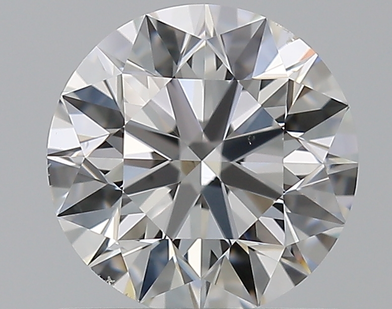 0.9 CaratF-VS2 EX Cut Round Diamond