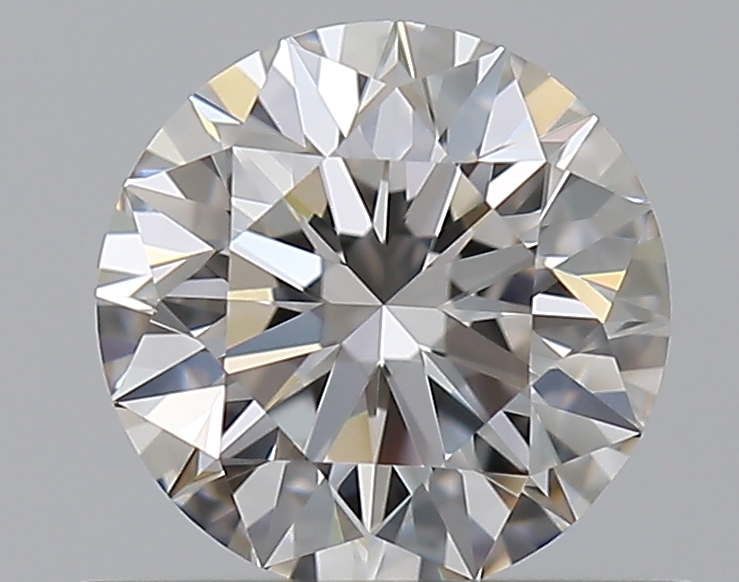 0.58 CaratJ-VVS1 EX Cut Round Diamond