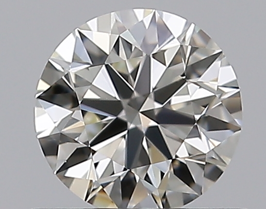 0.5 CaratJ-VS2 EX Cut Round Diamond
