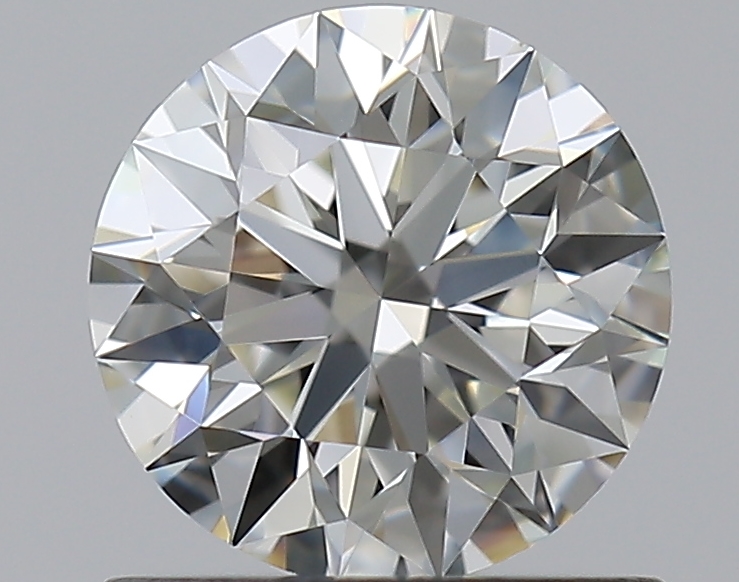 0.85 CaratJ-VS1 EX Cut Round Diamond