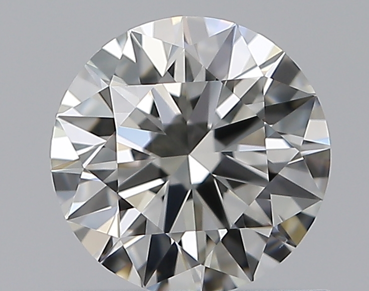 0.7 CaratI-VS1 EX Cut Round Diamond