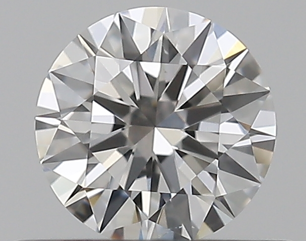 0.41 CaratF-SI1 EX Cut Round Diamond