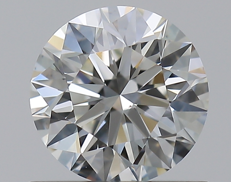 0.7 CaratI-VS2 EX Cut Round Diamond