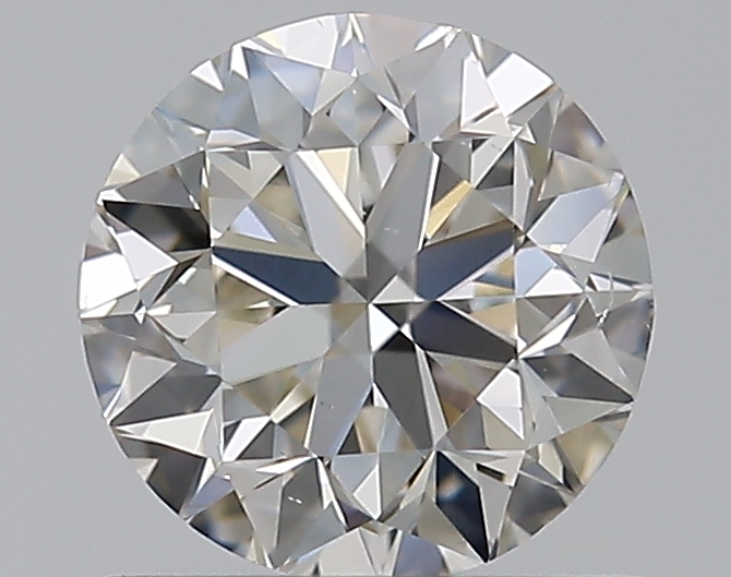 0.76 CaratJ-SI1 VG Cut Round Diamond