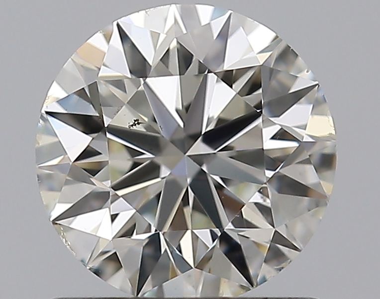 0.86 CaratK-SI1 EX Cut Round Diamond