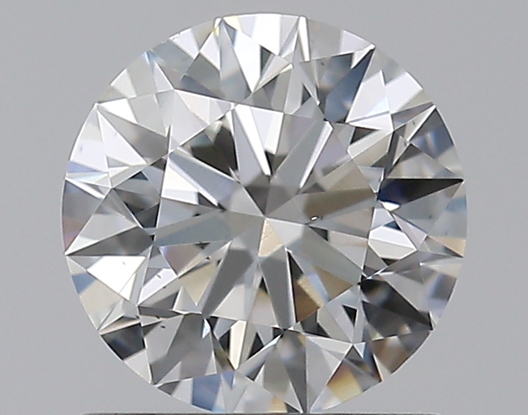 0.9 CaratF-VS2 EX Cut Round Diamond
