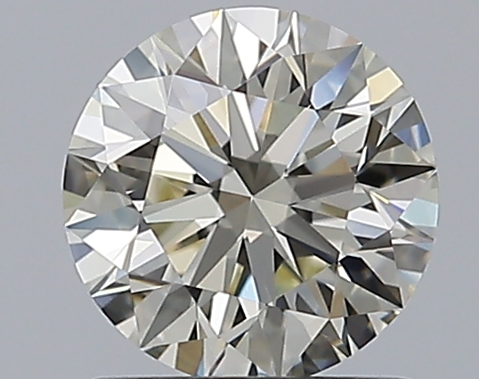 1 CaratL-VVS2 EX Cut Round Diamond