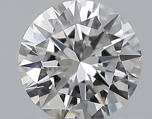 0.33 CaratE-VVS2 EX Cut Round Diamond
