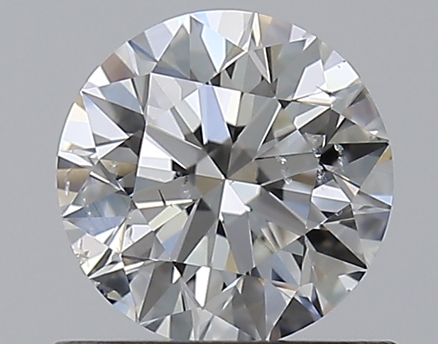 0.7 CaratG-SI2 EX Cut Round Diamond