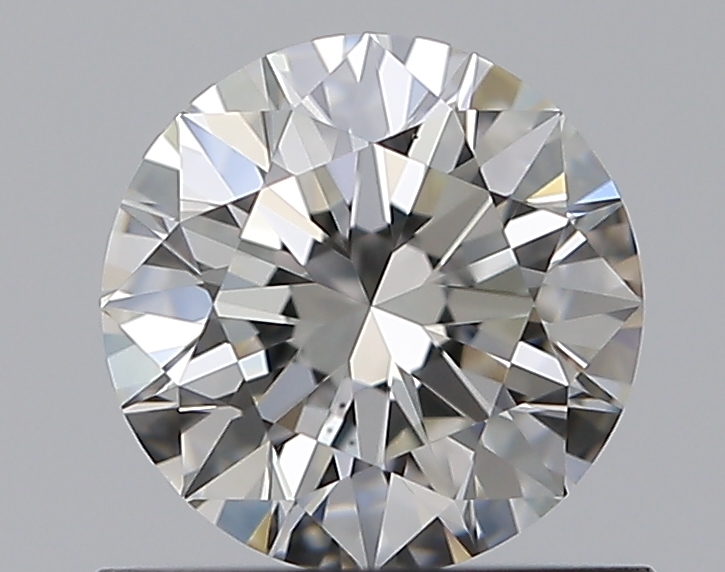 0.7 CaratI-VS1 EX Cut Round Diamond