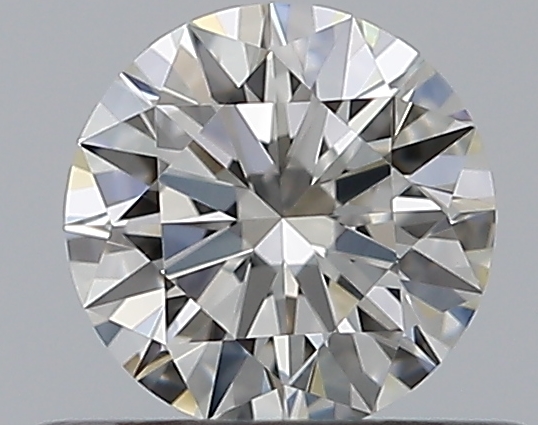 0.42 CaratJ-VVS1 EX Cut Round Diamond