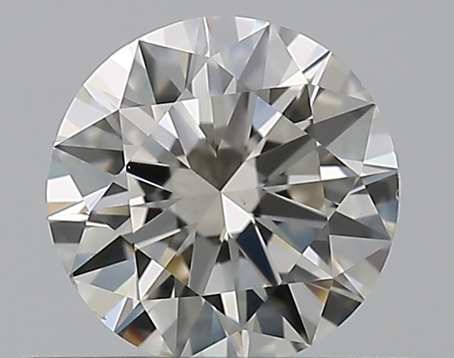 0.46 CaratJ-SI1 EX Cut Round Diamond