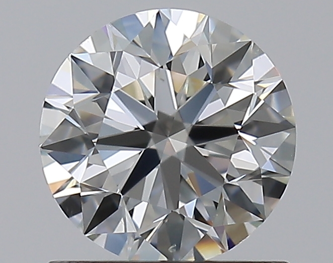 0.9 CaratH-SI1 EX Cut Round Diamond