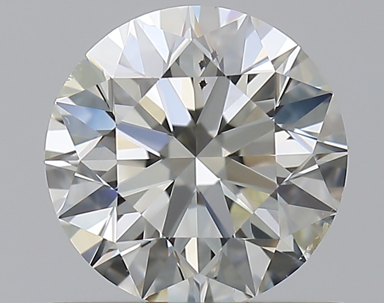 0.75 CaratK-SI1 EX Cut Round Diamond