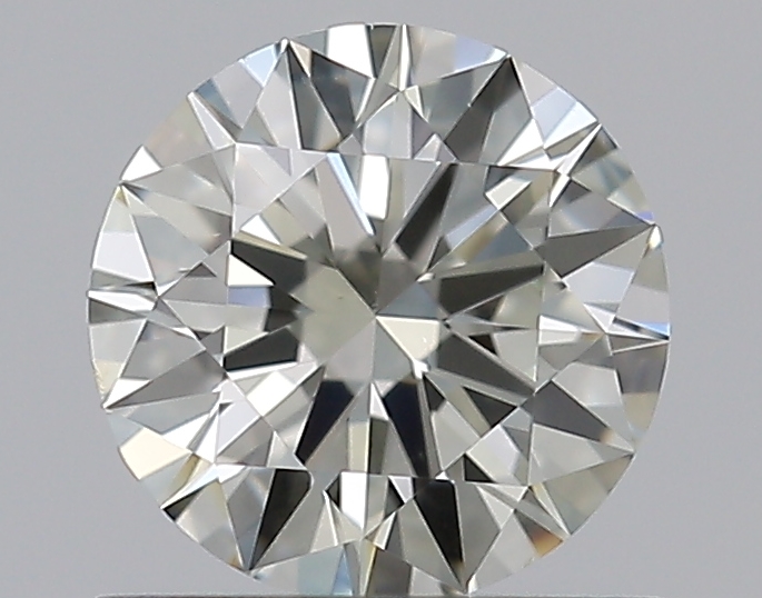 0.62 CaratL-VS2 EX Cut Round Diamond