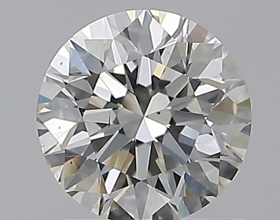 0.8 CaratJ-SI1 EX Cut Round Diamond