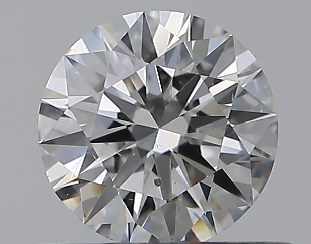 0.47 CaratF-SI1 EX Cut Round Diamond