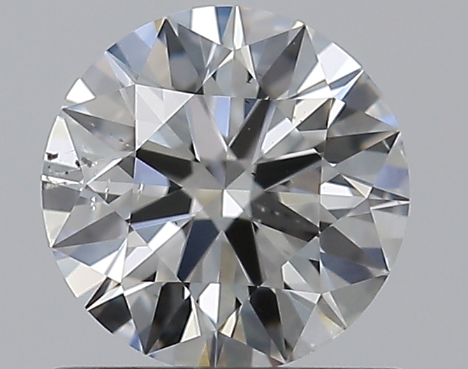 0.7 CaratG-SI2 EX Cut Round Diamond