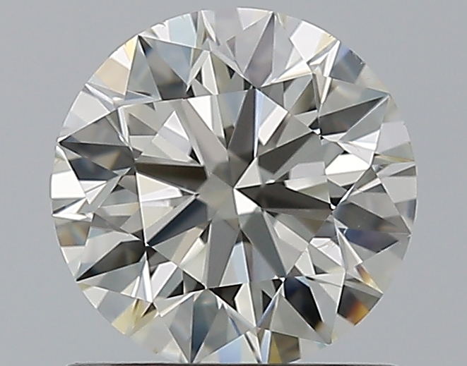 1.01 CaratK-SI1 EX Cut Round Diamond