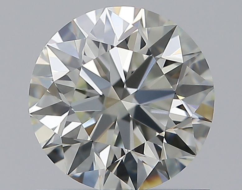 0.9 CaratJ-VVS1 EX Cut Round Diamond