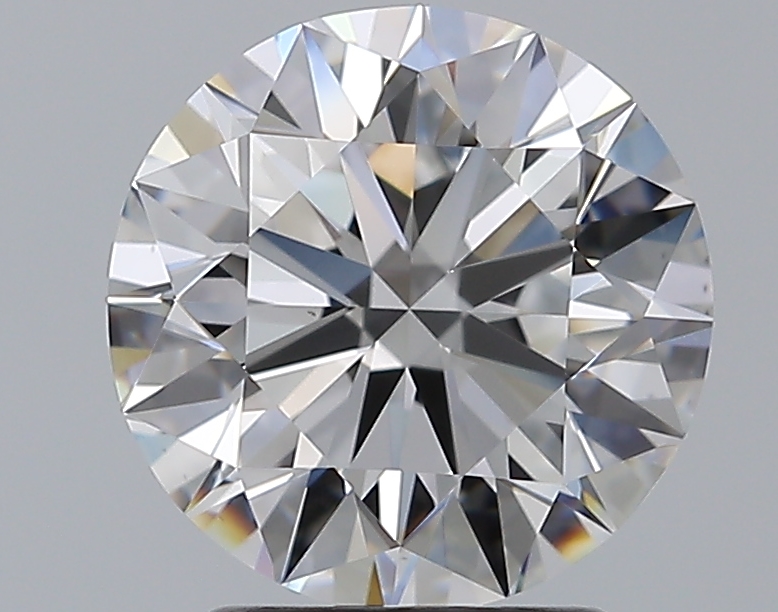 2.39 CaratD-VS1 EX Cut Round Diamond