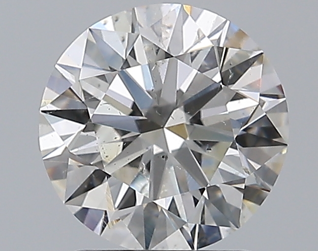 1.71 CaratH-SI2 EX Cut Round Diamond
