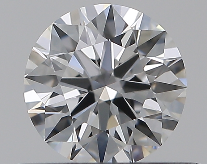 0.46 CaratF-VS1 EX Cut Round Diamond