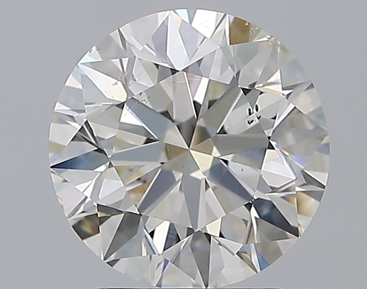 2.51 CaratJ-SI1 EX Cut Round Diamond