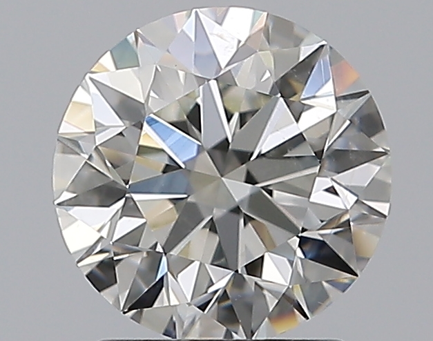 1.6 CaratJ-SI2 EX Cut Round Diamond