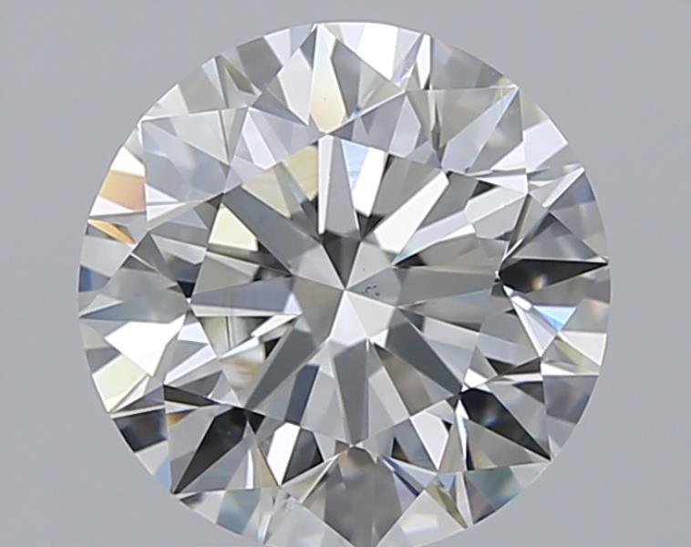 2.27 CaratI-VS2 EX Cut Round Diamond